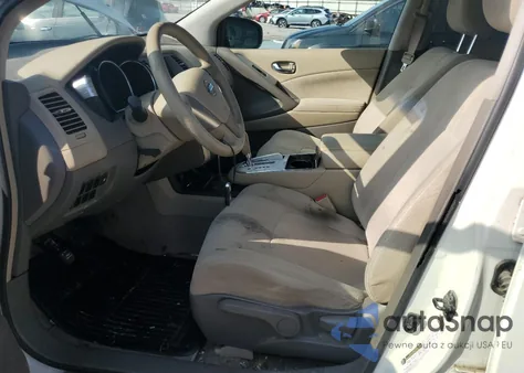 2009 Nissan Murano S z USA, uszkodzony, nr VIN JN8AZ18UX9W020116